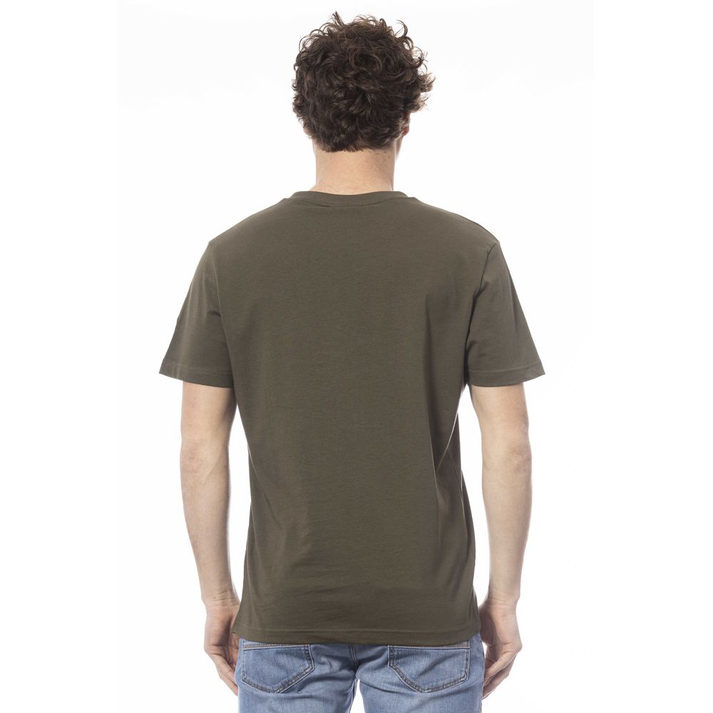 Green Cotton Men T-Shirt - SEHABRANDS