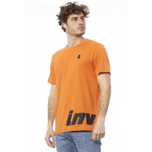 Orange Cotton Men T-Shirt - SEHABRANDS