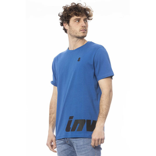 Blue Cotton Men T-Shirt - SEHABRANDS