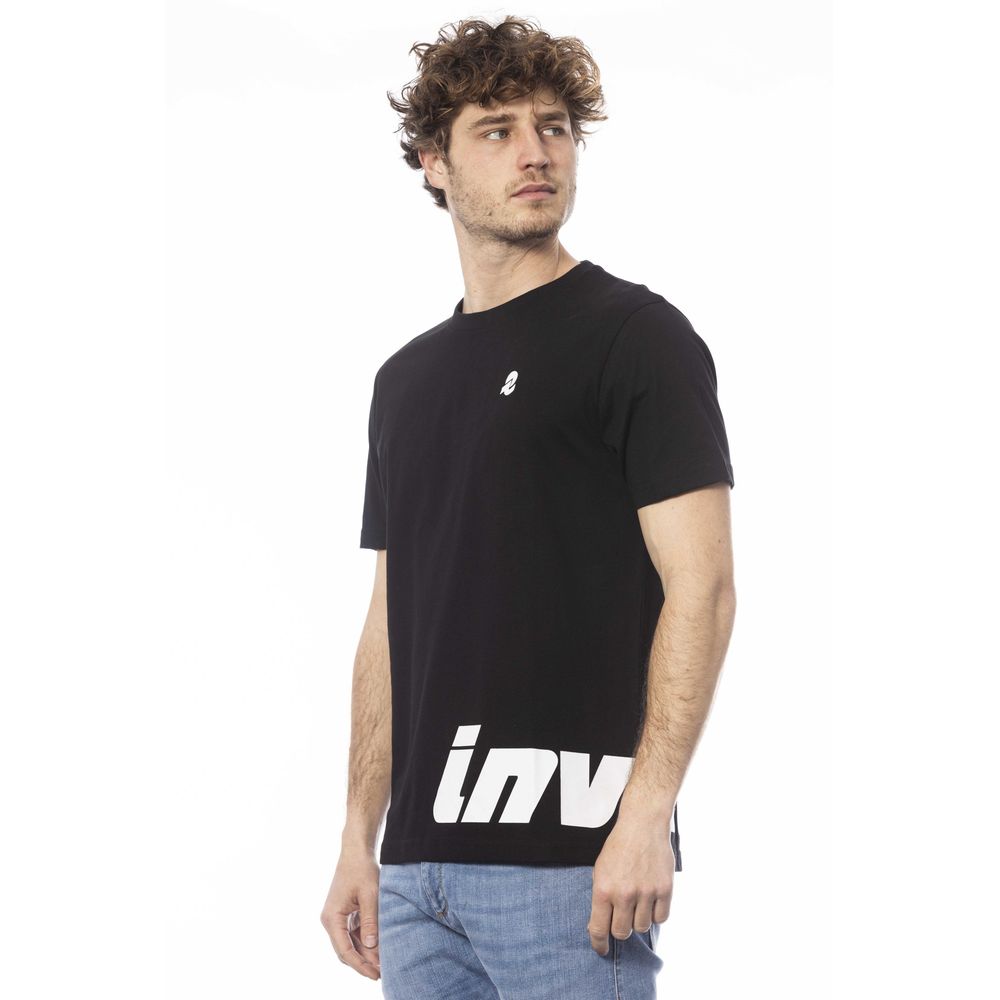 Black Cotton Men T-Shirt - SEHABRANDS