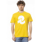 Yellow Cotton Men T-Shirt - SEHABRANDS