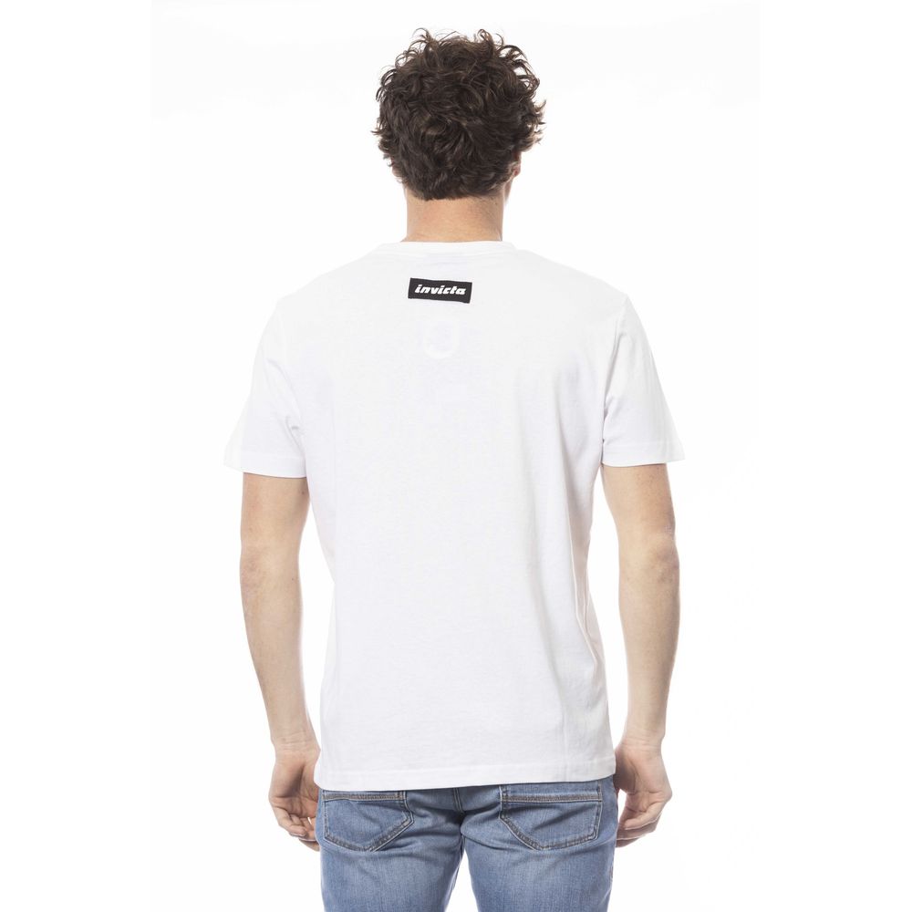 White Cotton Men T-Shirt - SEHABRANDS