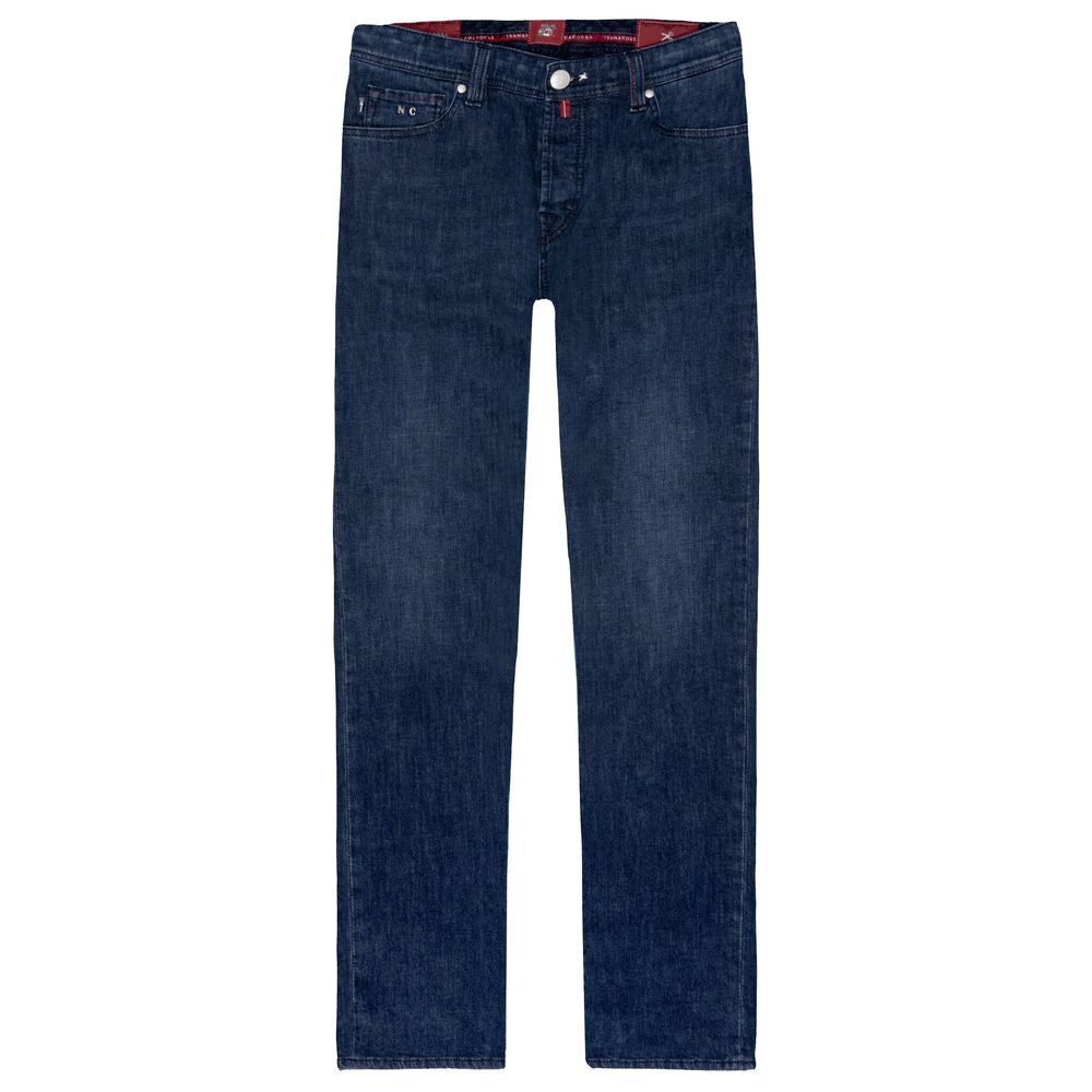 Elegant Stretch Cotton Men's Jeans - SEHABRANDS