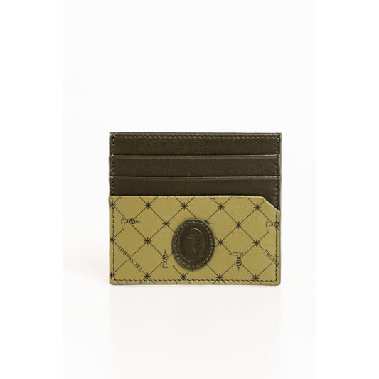 Green Leather Men Wallet - SEHABRANDS