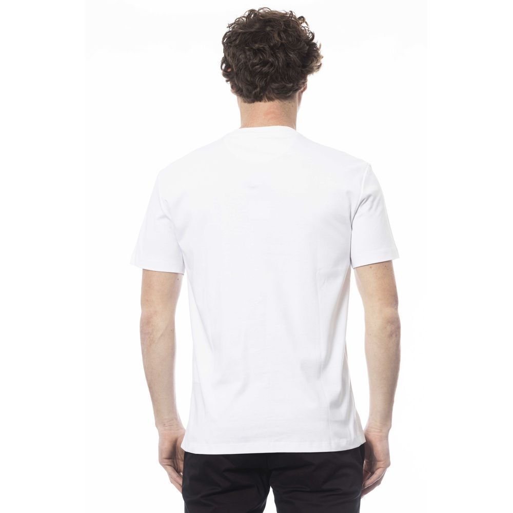 White Cotton Men T-Shirt - SEHABRANDS