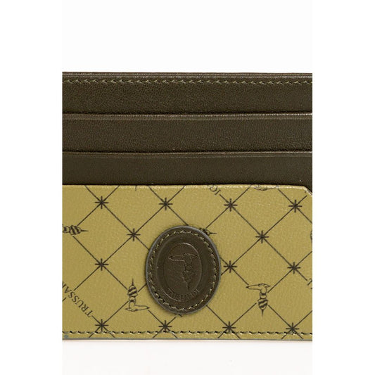 Green Leather Men Wallet - SEHABRANDS