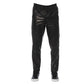 Black Leather Men Pants - SEHABRANDS