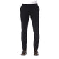 Black Virgin Wool Men Trouser - SEHABRANDS