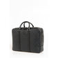 Black Leather Men Briefcase - SEHABRANDS