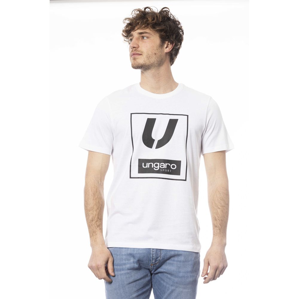 White Cotton Men T-Shirt - SEHABRANDS