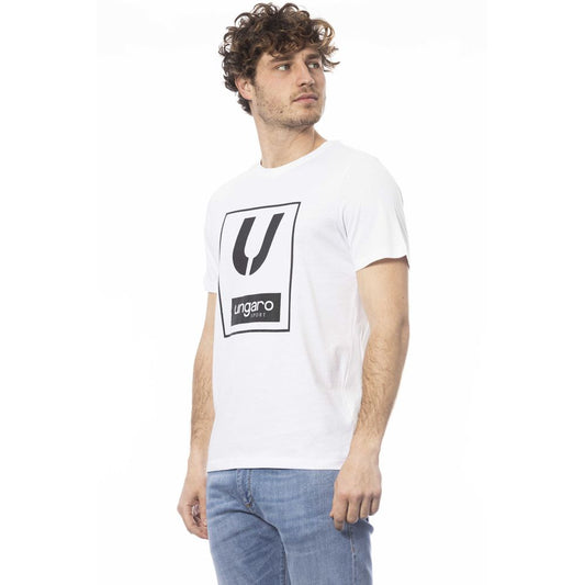 White Cotton Men T-Shirt - SEHABRANDS