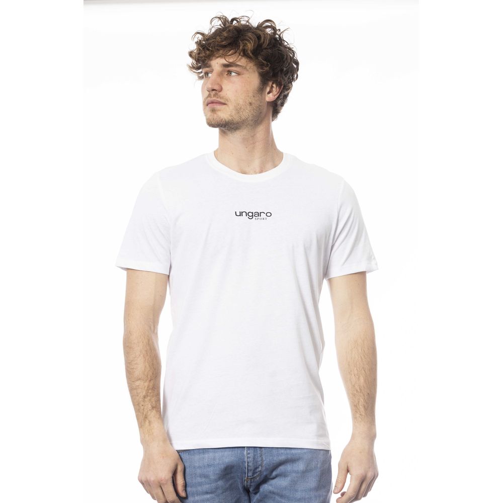 White Cotton Men T-Shirt - SEHABRANDS