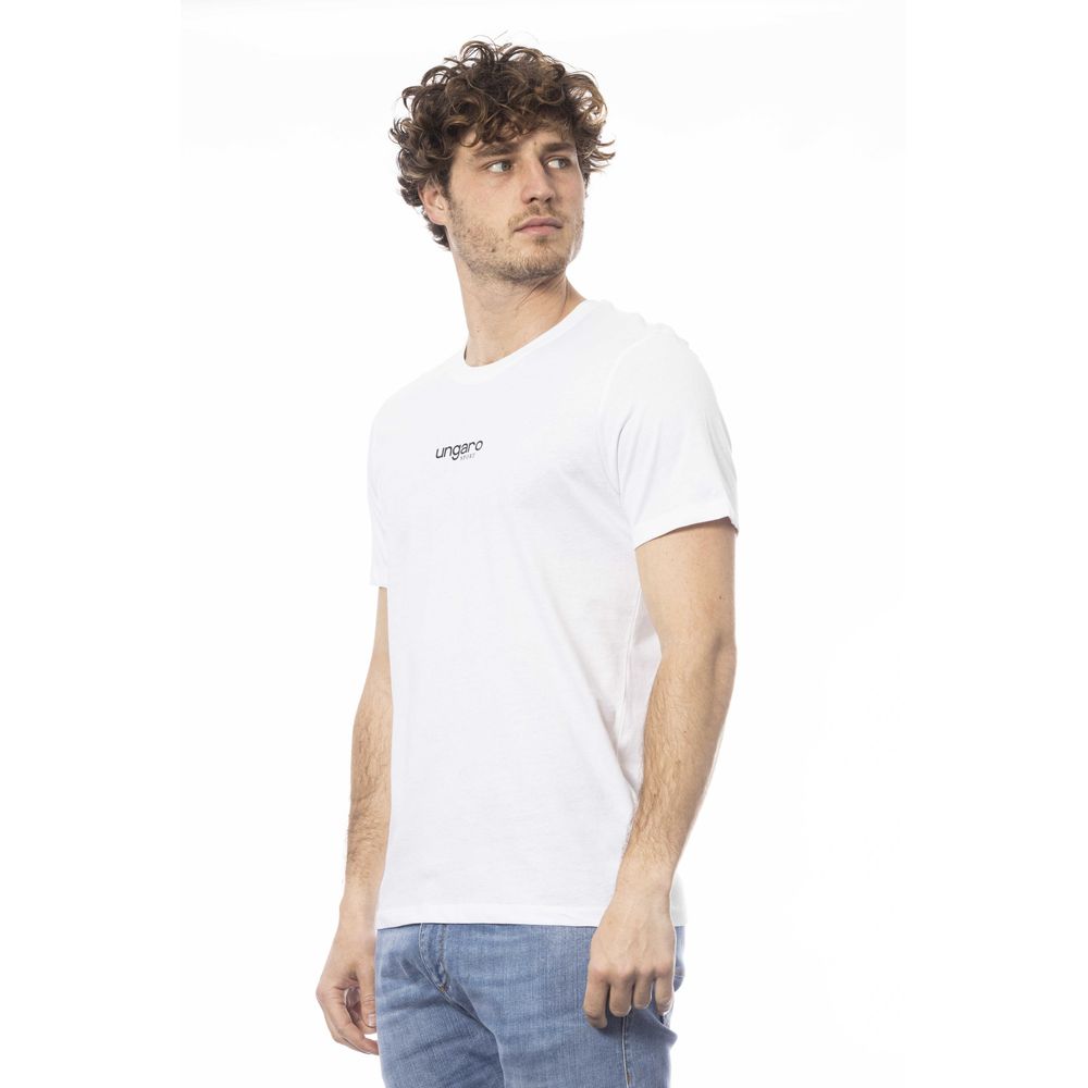 White Cotton Men T-Shirt - SEHABRANDS