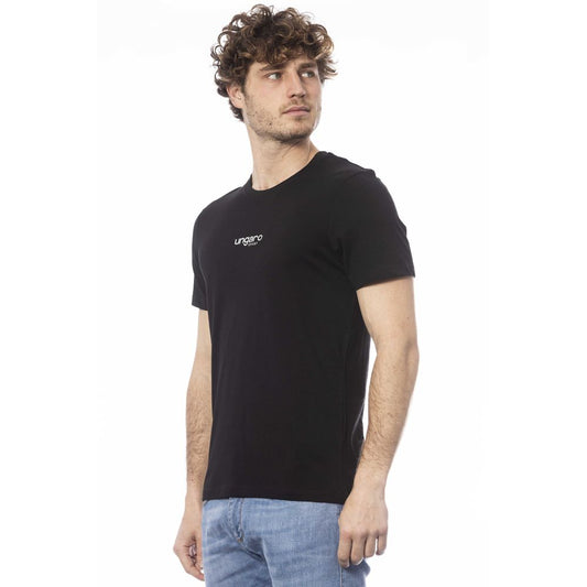 Black Cotton Men T-Shirt - SEHABRANDS