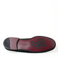 Dolce & Gabbana Elegant Velvet Black Loafers for Men