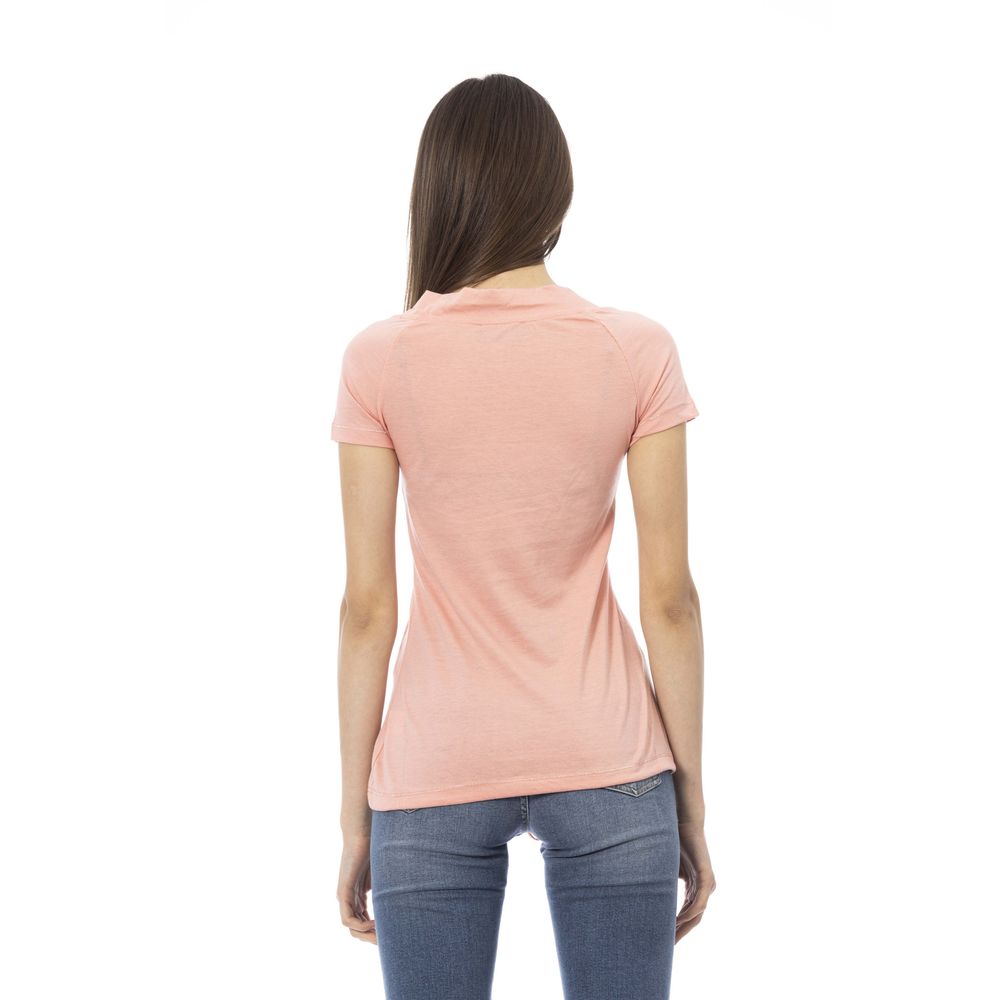 Pink Cotton Women Top - SEHABRANDS