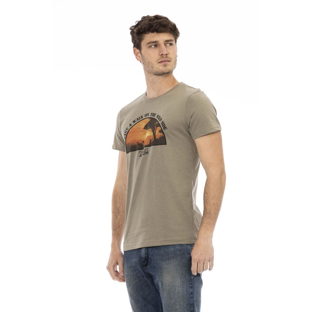 Green Cotton Men T-Shirt - SEHABRANDS