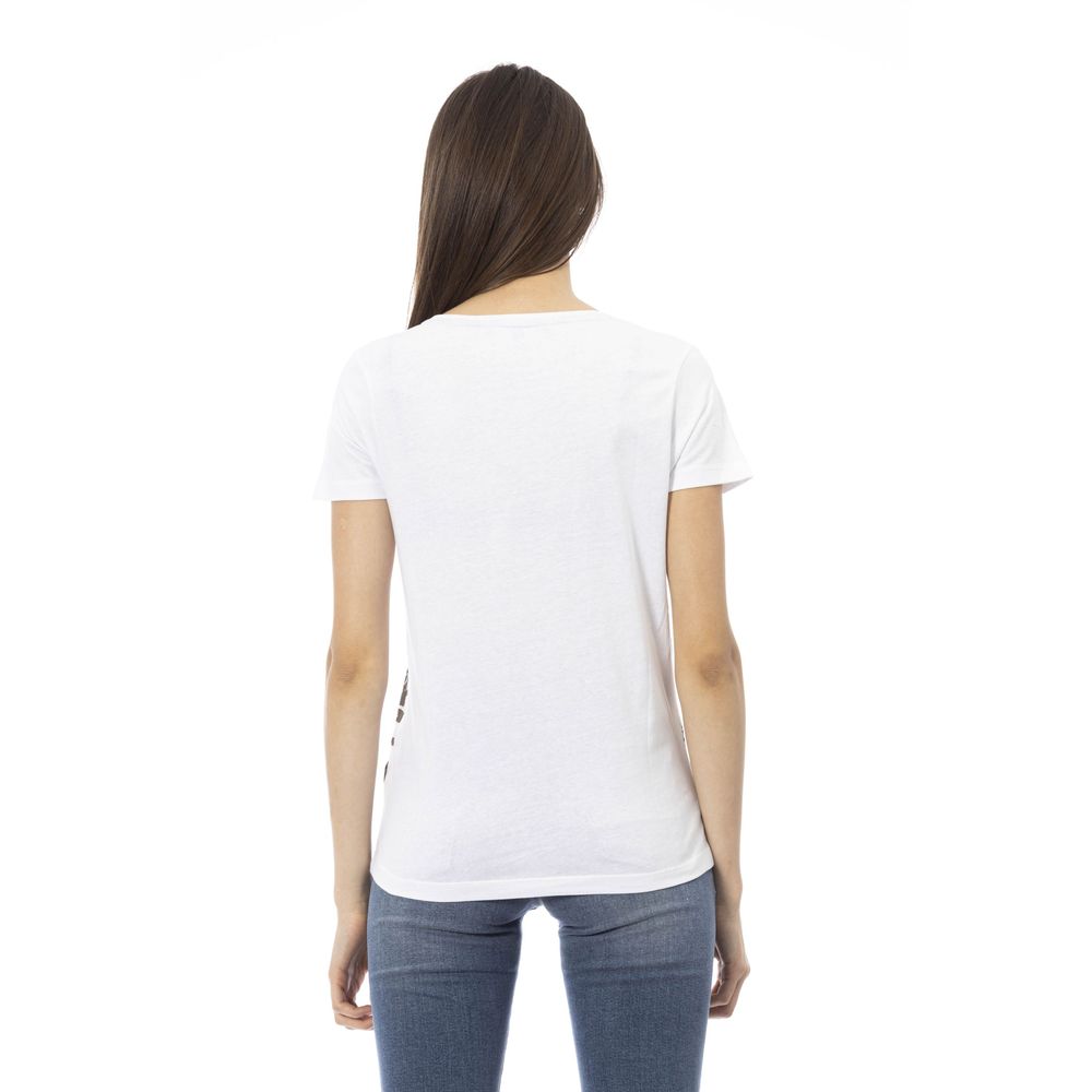 White Cotton Women Top - SEHABRANDS