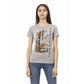 Gray Cotton Women Top - SEHABRANDS