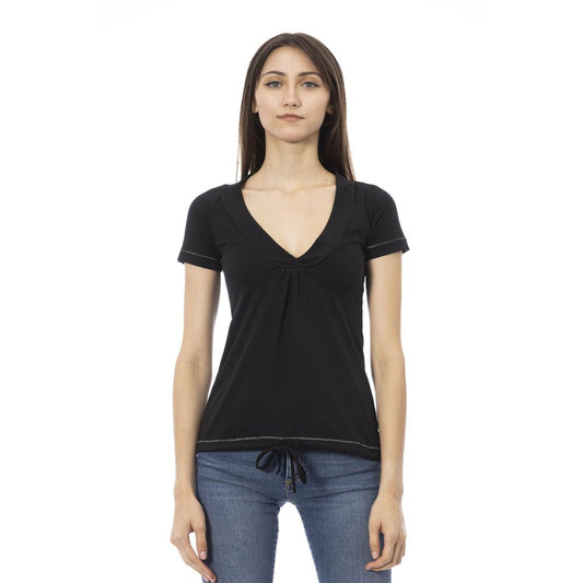 Black Cotton Women Top - SEHABRANDS