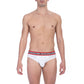 White Cotton Men's Brief - SEHABRANDS