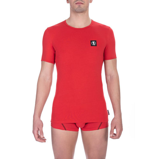 Red Cotton Men T-Shirt - SEHABRANDS