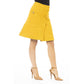 Yellow Wool Women Skirt - SEHABRANDS