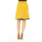 Yellow Wool Women Skirt - SEHABRANDS