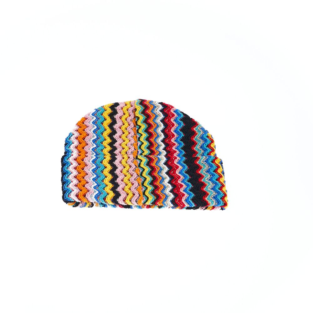 Multicolor Wool Women Hat - SEHABRANDS