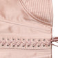 Dolce & Gabbana Elegant Pink Lace-Up Corset Belt