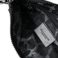 Dolce & Gabbana Chic Nylon-Leather Designer Pouch