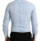 Dolce & Gabbana Elegant Slim Fit Sky Blue Dress Shirt