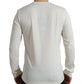 Dolce & Gabbana Elegant Off White Cotton Sweater