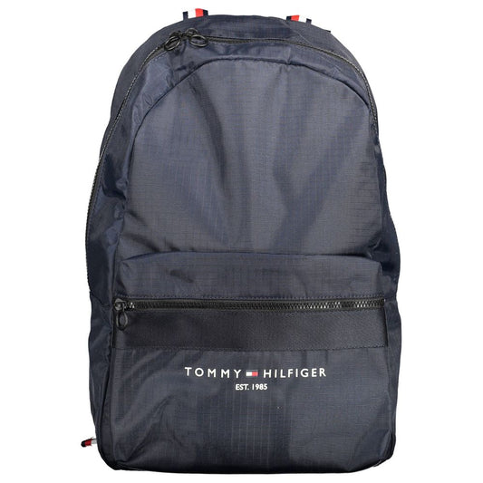 Blue Polyester Men Backpack - SEHABRANDS