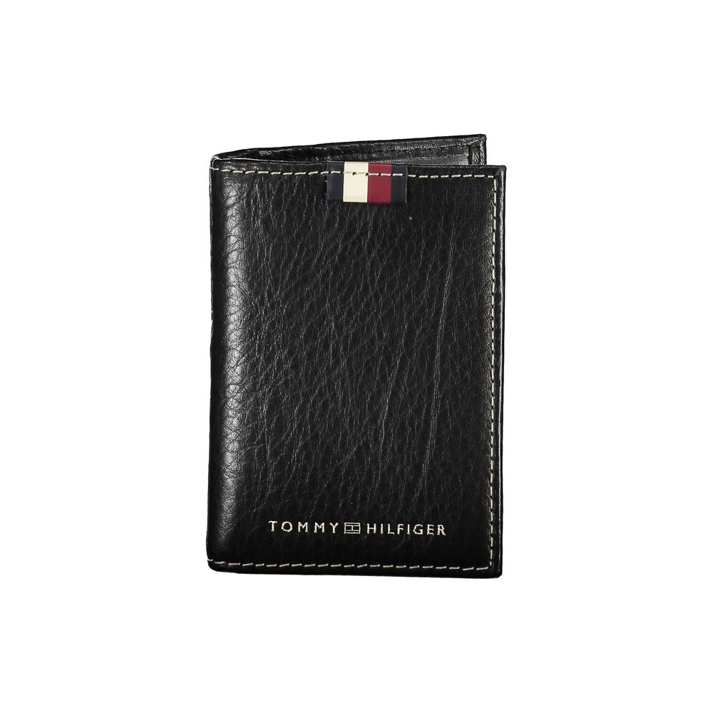 Black Leather Men Cardholder - SEHABRANDS