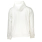 Tommy Hilfiger Elegant White Hooded Sweatshirt with Embroidery