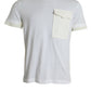 Dolce & Gabbana Elegant White Crew Neck Cotton Tee