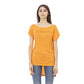 Orange Cotton Women T-Shirt - SEHABRANDS