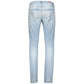 Brighton Light Blue Stitched Jeans - SEHABRANDS