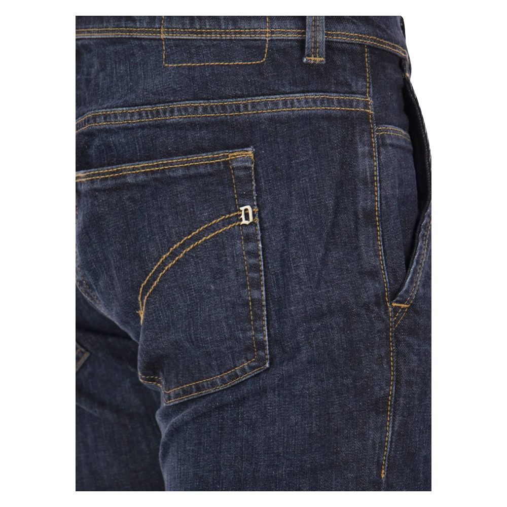 Sleek Skinny Fit Dark Blue Jeans - SEHABRANDS