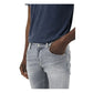 Elegant Grey Stretch Icon Jeans - SEHABRANDS