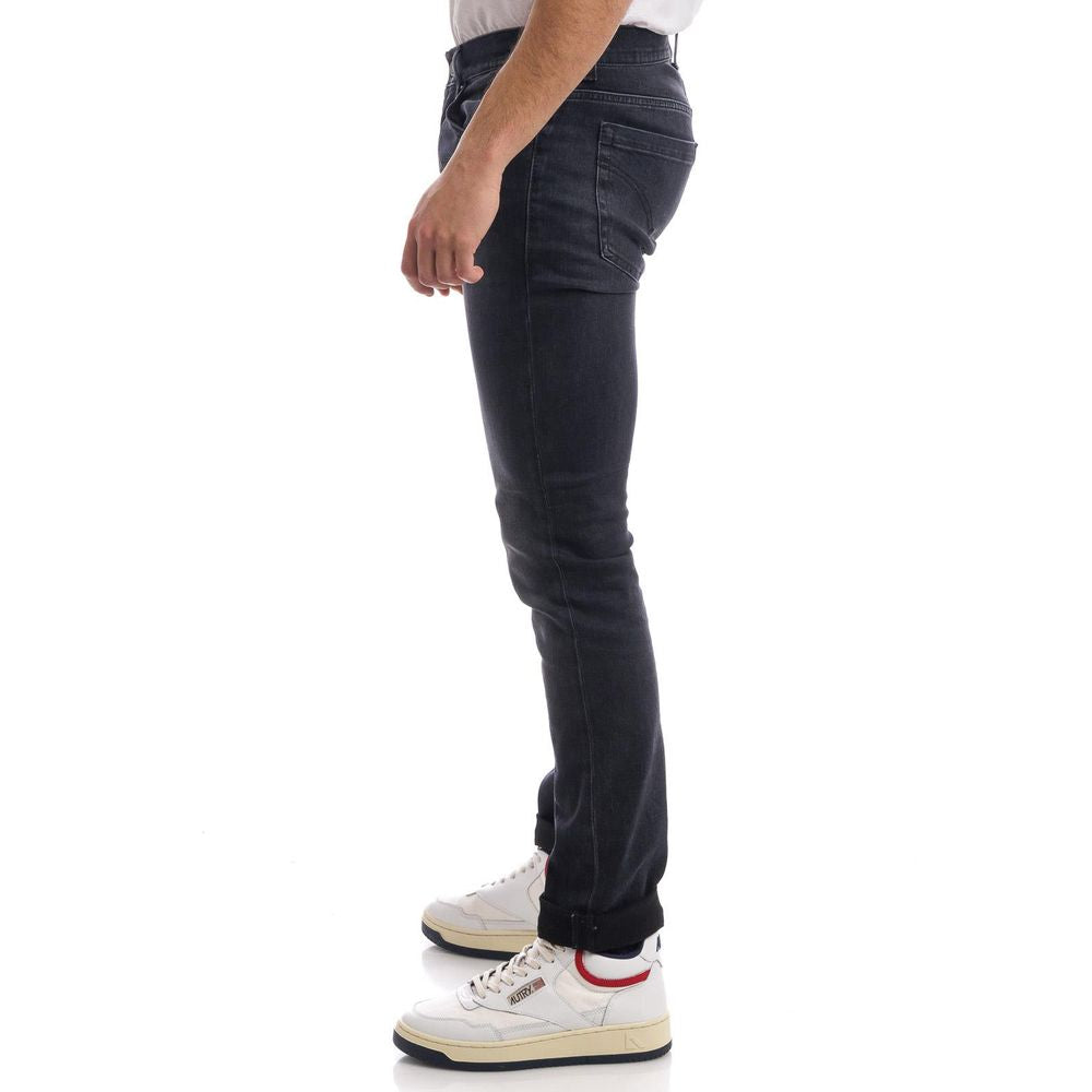 Elevated Black Stretch Jeans for Sophisticated Style - SEHABRANDS