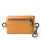 Dolce & Gabbana Elegant Orange Calf Leather Card Holder