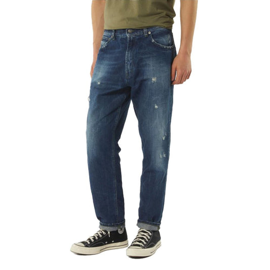 Chic Dondup Paco Denim with Unique Green Stitching - SEHABRANDS