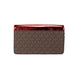 Jet Set Travel Crimson Small Flap Clutch Crossbody Bag - SEHABRANDS