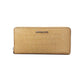 Jet Set Large Camel Animal Print Leather Continental Wrist Wallet - SEHABRANDS