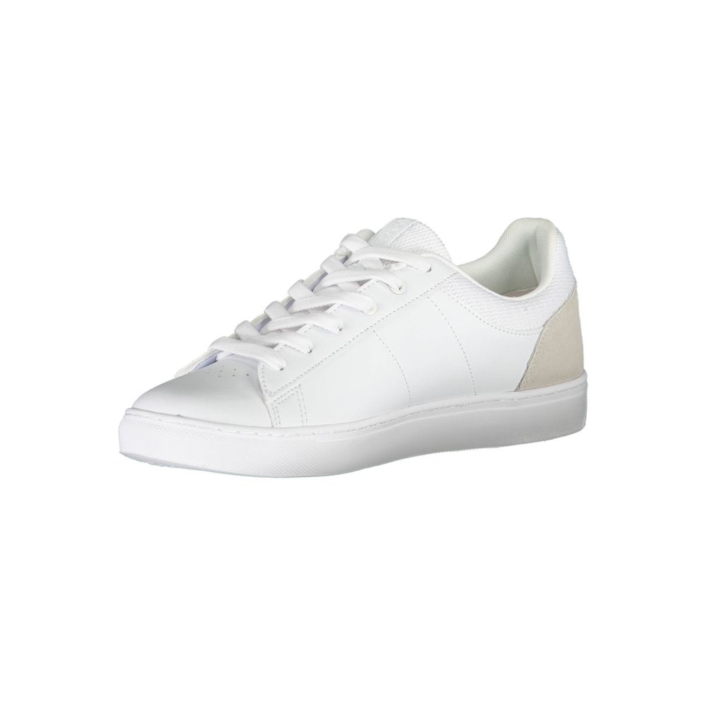 Elegant White Sneakers with Contrasting Details - SEHABRANDS