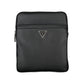 Guess Jeans Elegant Black Shoulder Bag with Practical Design