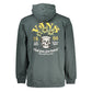 Vans Green Fleece Hooded Sweatshirt with Logo Print