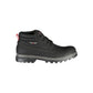 Carrera Sleek Black Laced Boots with Contrast Details